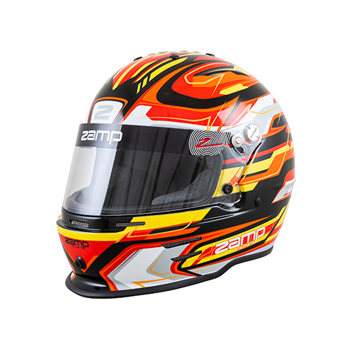 Casque Zamp RZ 42 CMR noir/rouge