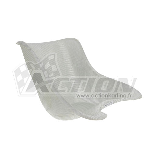 Siège polyester GREYHOUND Racing Silver