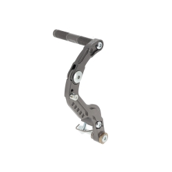 Pédale ACCELERATEUR IPK - réglable ALU - complète avec axe et ressort