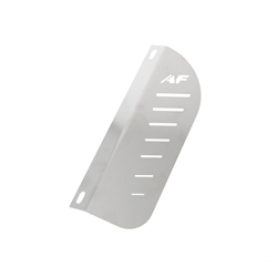 Protection radiateur contre les projections de roue