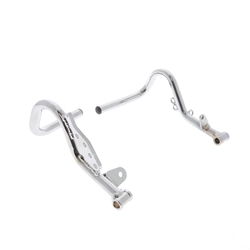 Pédale chromée 100 & 125 courbée