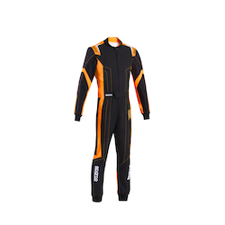Combinaison Sparco THUNDER ADVANCED - Noir/Orange - ADULTE