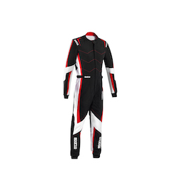 Combinaison Sparco KERB ADVANCED - Noir/Rouge/Blanc - ADULTE