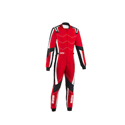 Combinaison Sparco KERB ADVANCED - Rouge/Noir/Blanc - ADULTE