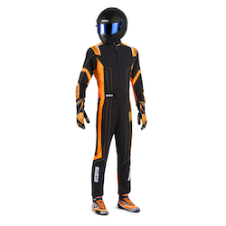 Pack pilote Thunder Advanced Noir/Orange Adulte