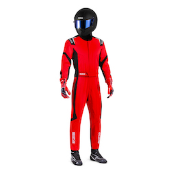 Pack pilote Thunder Advanced Rouge/Noir Adulte