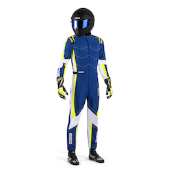 Pack pilote Kerb Advanced Bleu/Jaune/Blanc Adulte