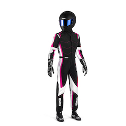 Pack pilote Kerb Advanced LADY Noir/Rose/Blanc Enfant