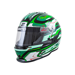 Casque Zamp RZ 42 CMR noir/vert