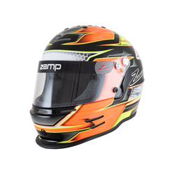 Casque Zamp RZ 42 CMR orange/jaune (type OK1)