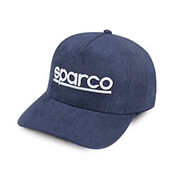 Casquette Suede - SPARCO - Bleue Marine