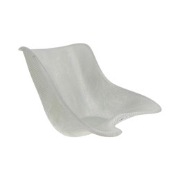 Siège polyester GREYHOUND Racing Silver