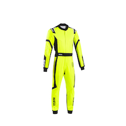 Combinaison Sparco THUNDER ADVANCED - Jaune Fluo/Noir - ADULTE